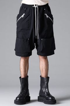CARGO SHORTS / ブラック