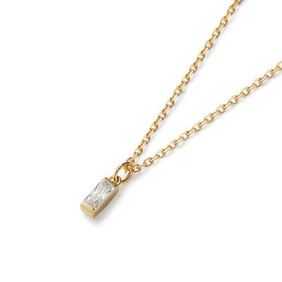 Crystal Pendant / ゴールド