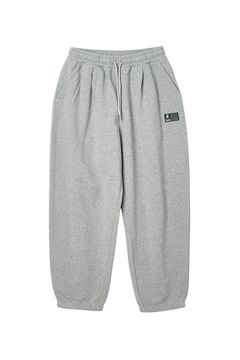 SCRIPT LOGO SWEATPANTS / アッシュ
