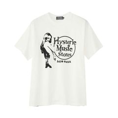MUSIC STORES Tシャツ / ホワイト