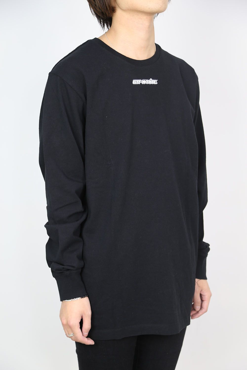 OFF-WHITE - MARKER L/S TEE / ブラック | Tempt