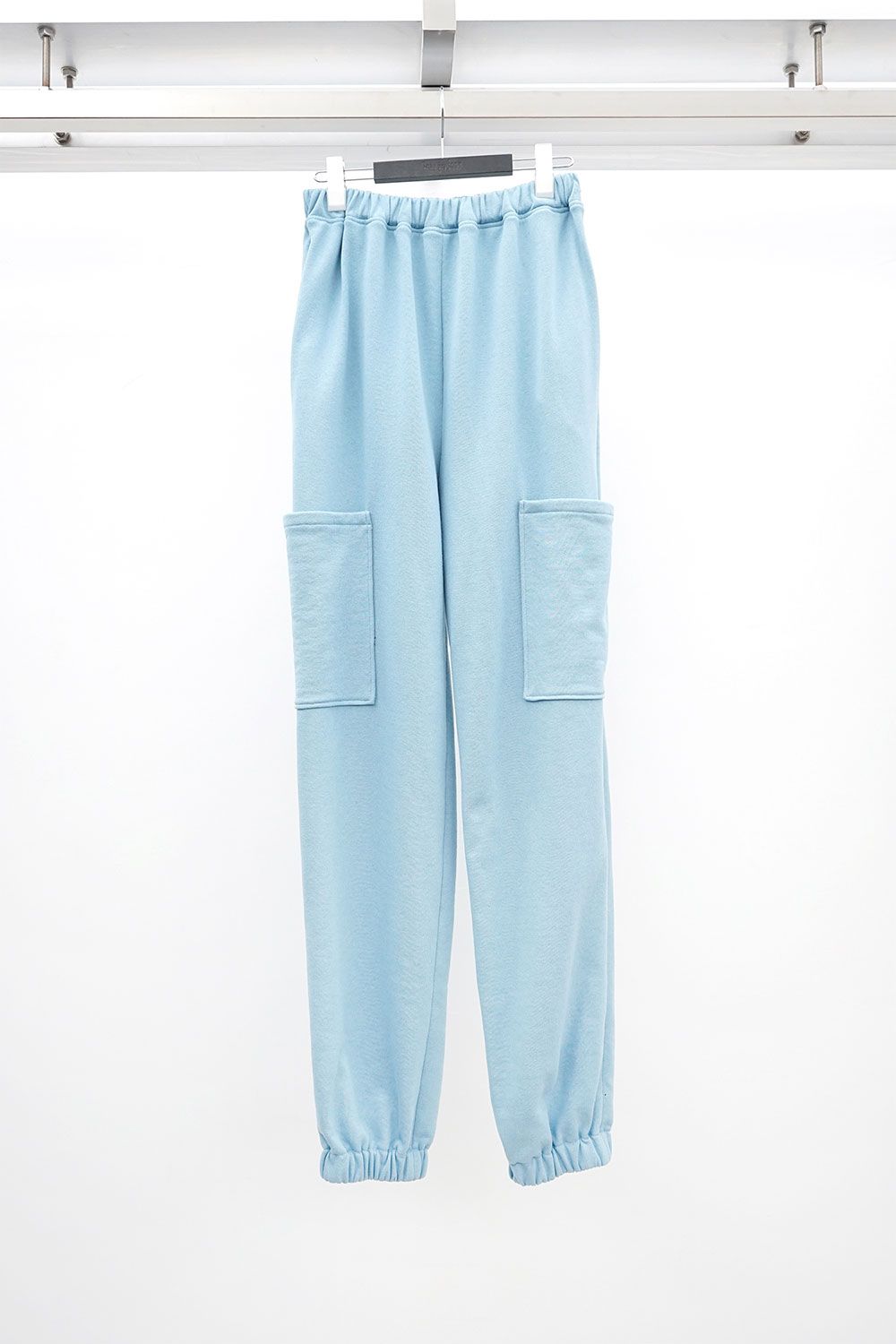 Long Easy Pants with Elastic Hem