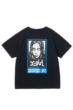 COLORED BOX FACE S/S TEE / ブラック