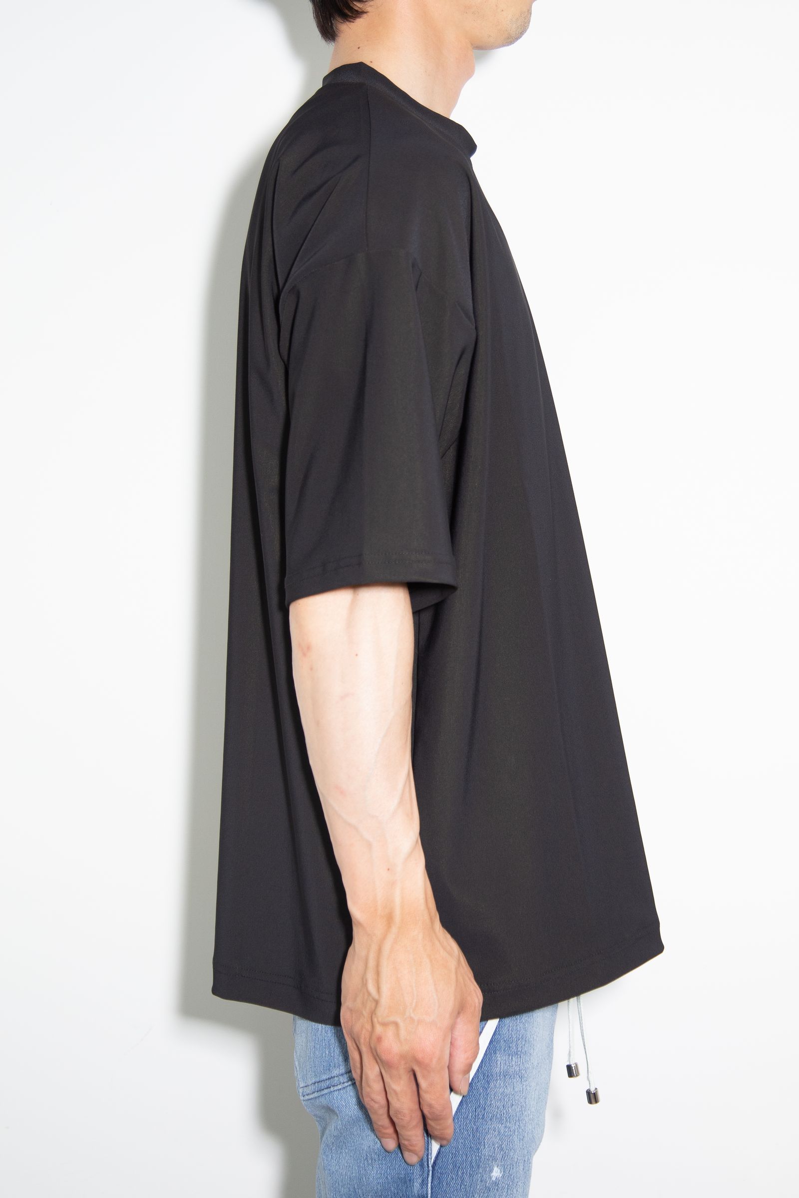 OX JERSEY  OVER TEE / ブラック
