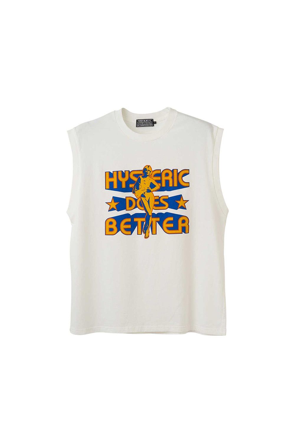 HYSTERIC DOES BETTER ノースリーブTシャツ / ホワイト