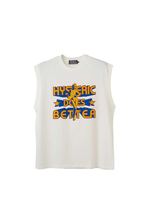 HYSTERIC DOES BETTER ノースリーブTシャツ / ホワイト