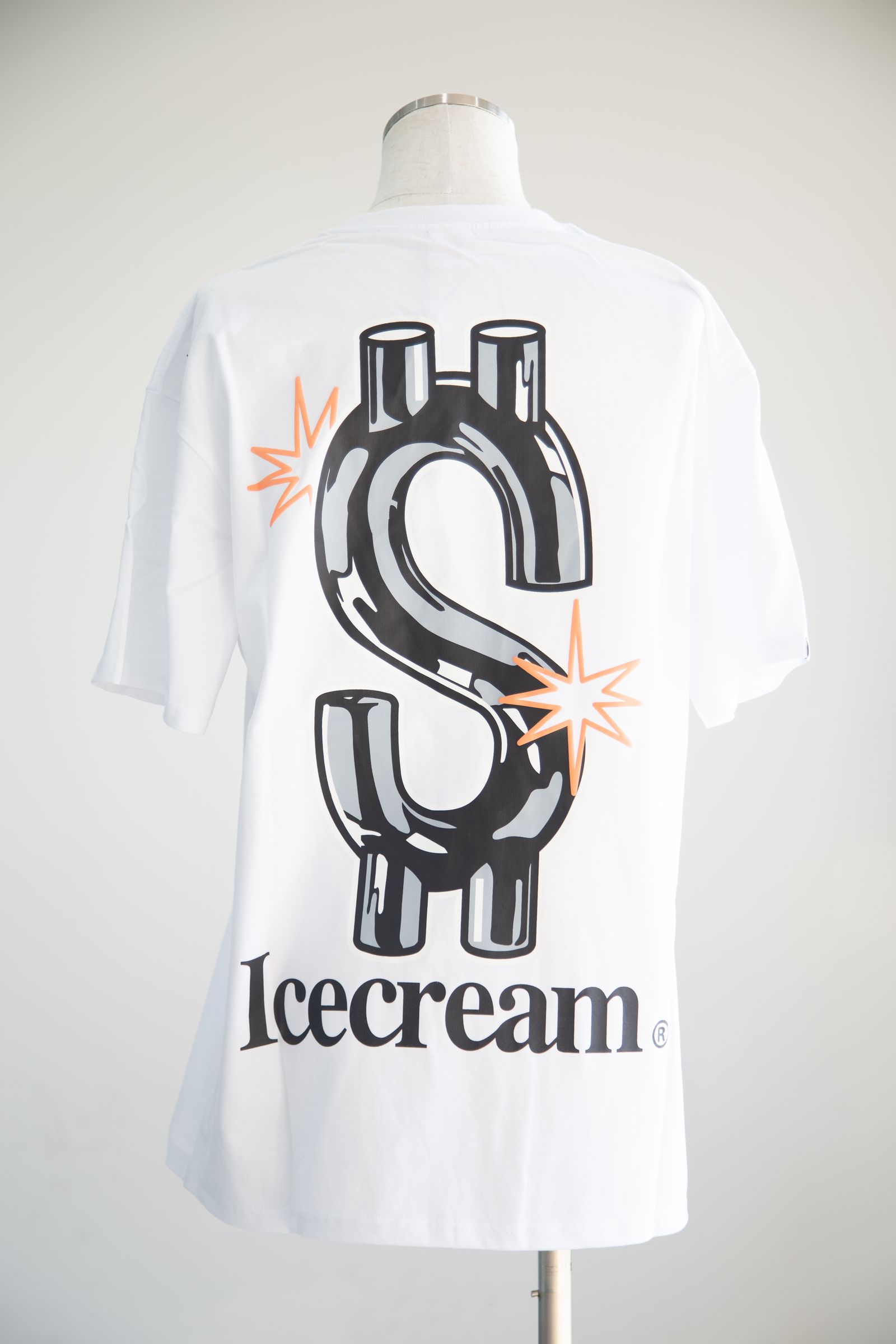 【ICECREAM】WEALTH T-SHIRT / ホワイト