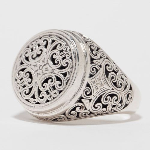 Mediterranean Round Shape Ring / GR013
