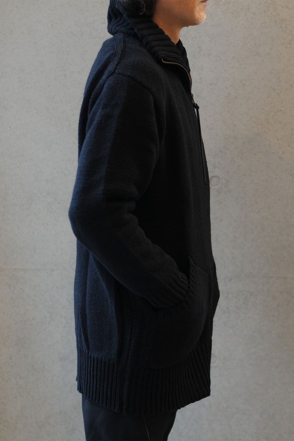 DRIVERS KNIT / ブラック