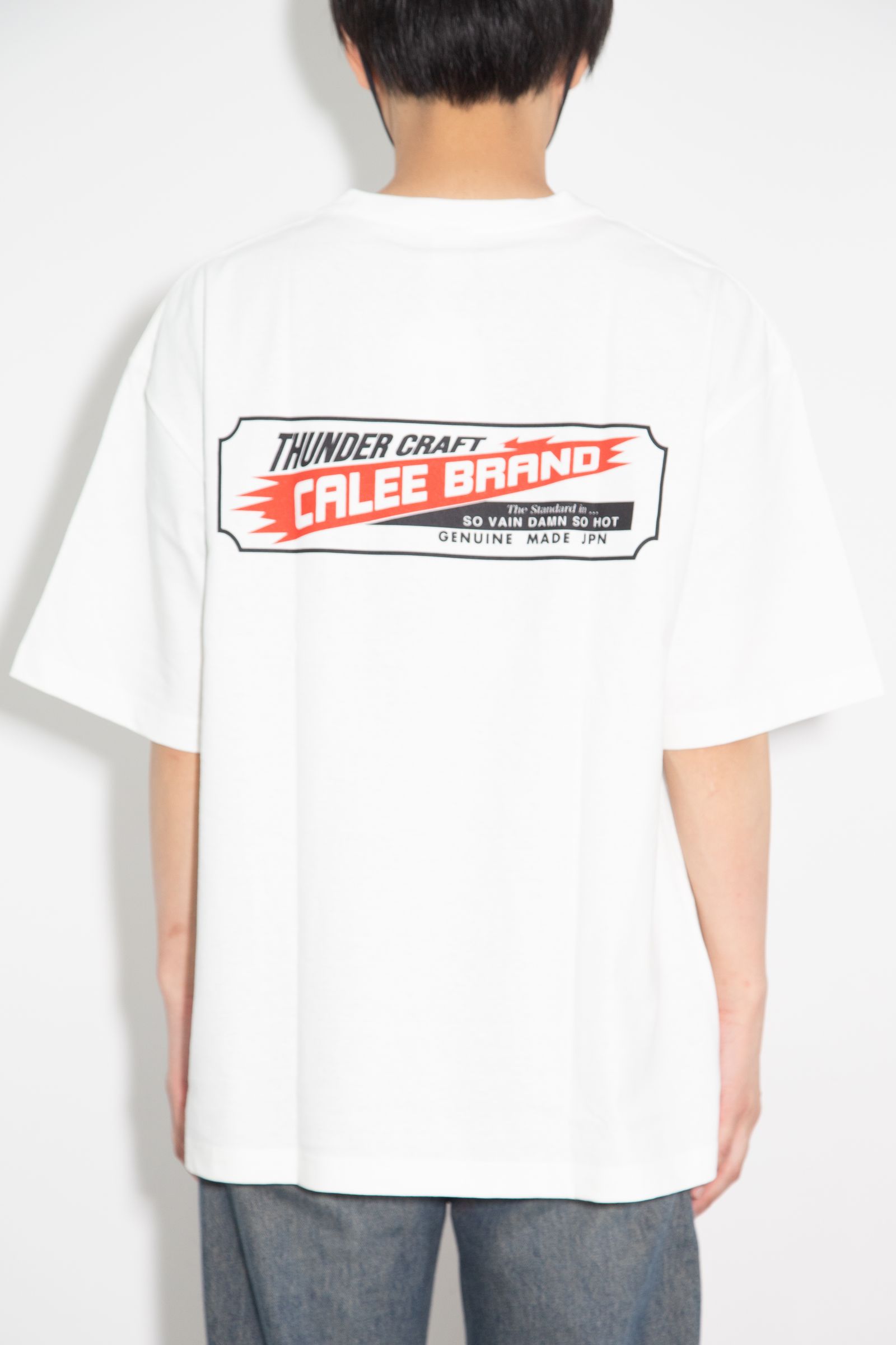 VINTAGE TYPE THUNDER CRAFT POCKET TEE / ホワイト