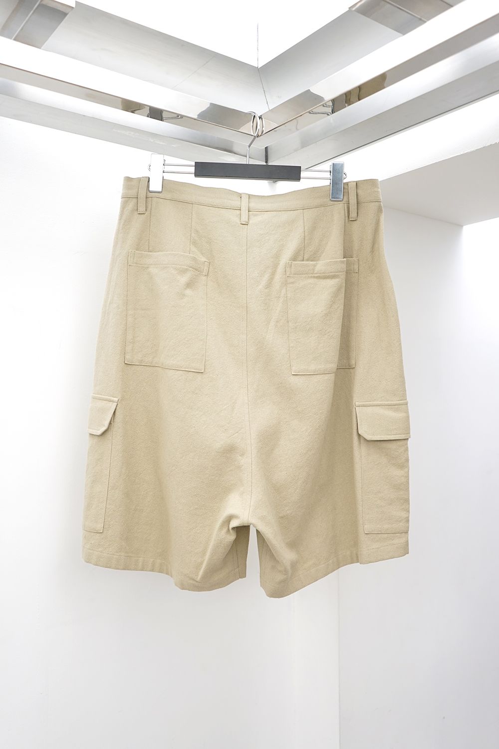 Cargo Drop-Crotch Shorts
