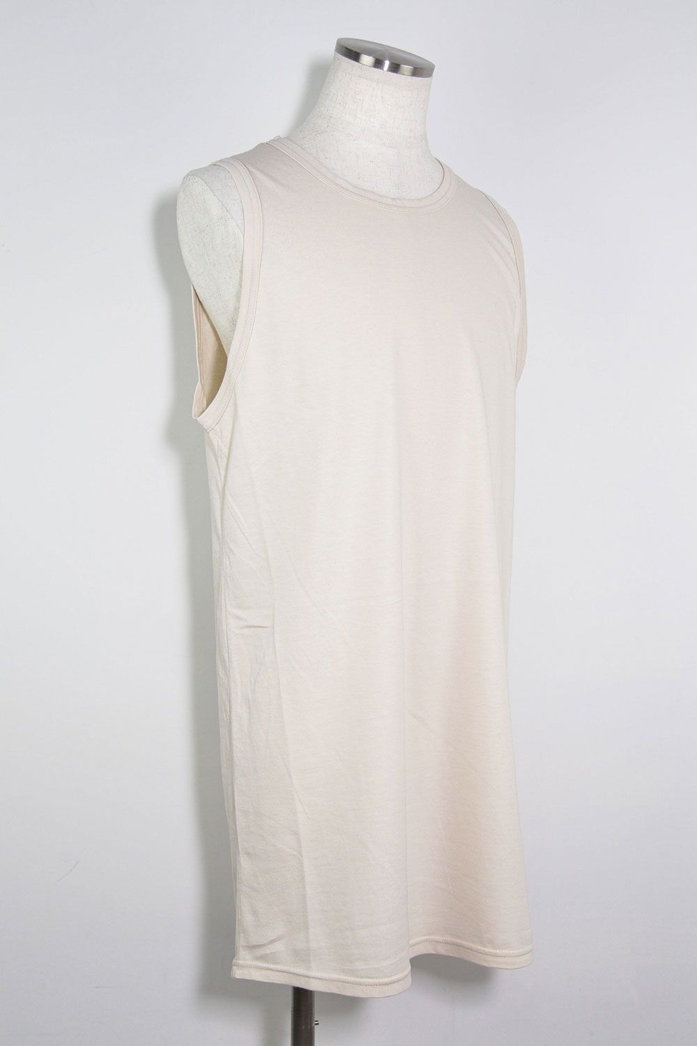 ロングタンクトップ / Long Tank Top / アイボリー / ag-6083-1