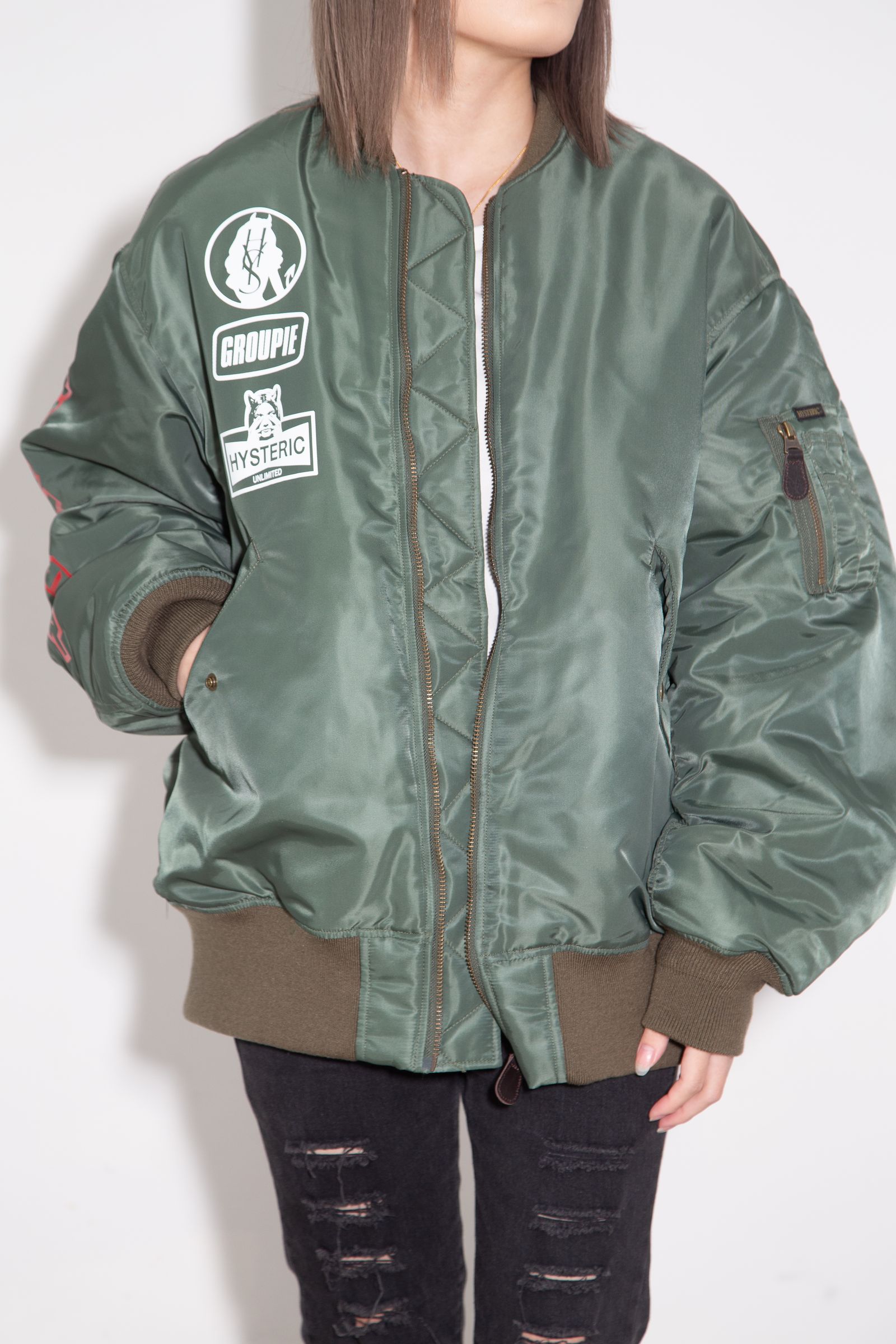 DEVILS RACING MA-1 / カーキ