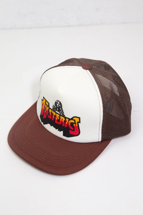 [購入は1人1点まで] BAD ASS FIRE LOGO メッシュキャップ / ブラウン