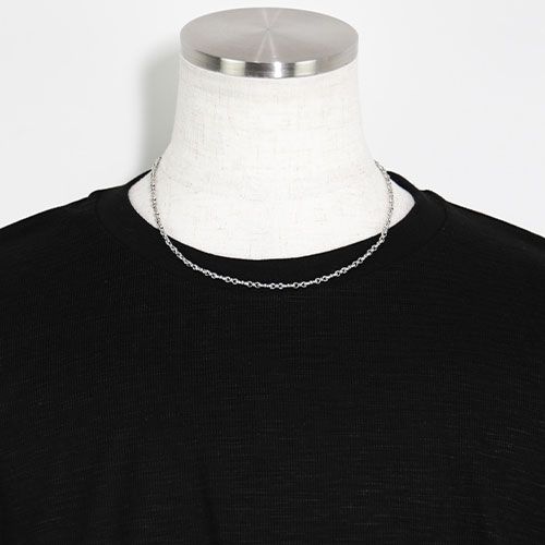 Light Double Loop Chain Necklace / GN003