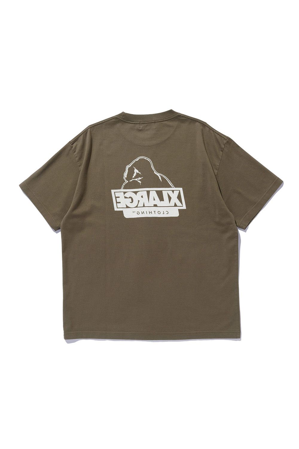［ラスト1点 サイズL］BACKSIDE OG S/S TEE / ブラウン