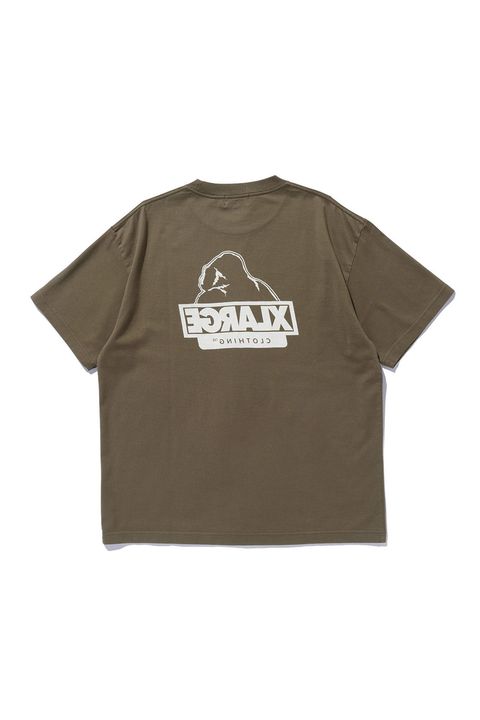［ラスト1点 サイズL］BACKSIDE OG S/S TEE / ブラウン