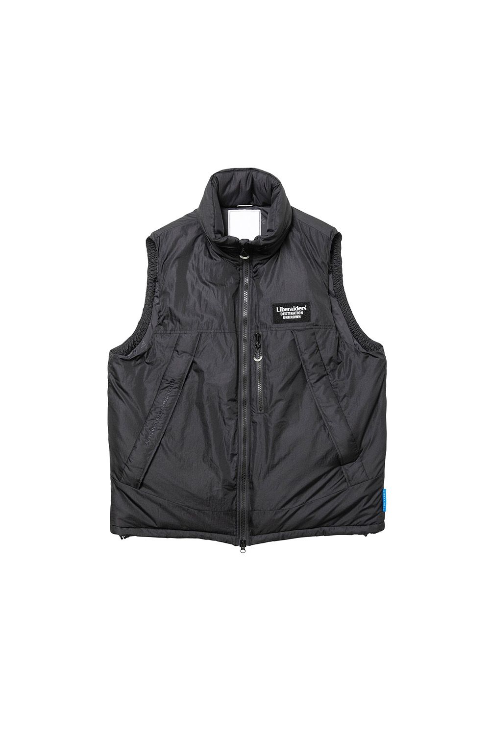 MICRO RIP-STOP PUFFER VEST / ブラック