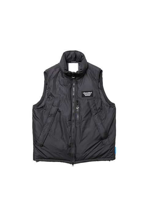 MICRO RIP-STOP PUFFER VEST / ブラック