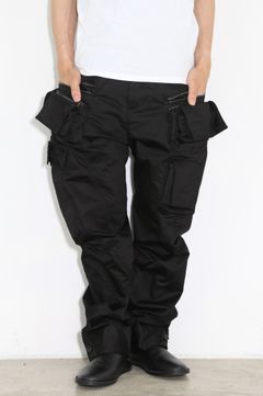 COTTON STRETCH SATIN / ブラック