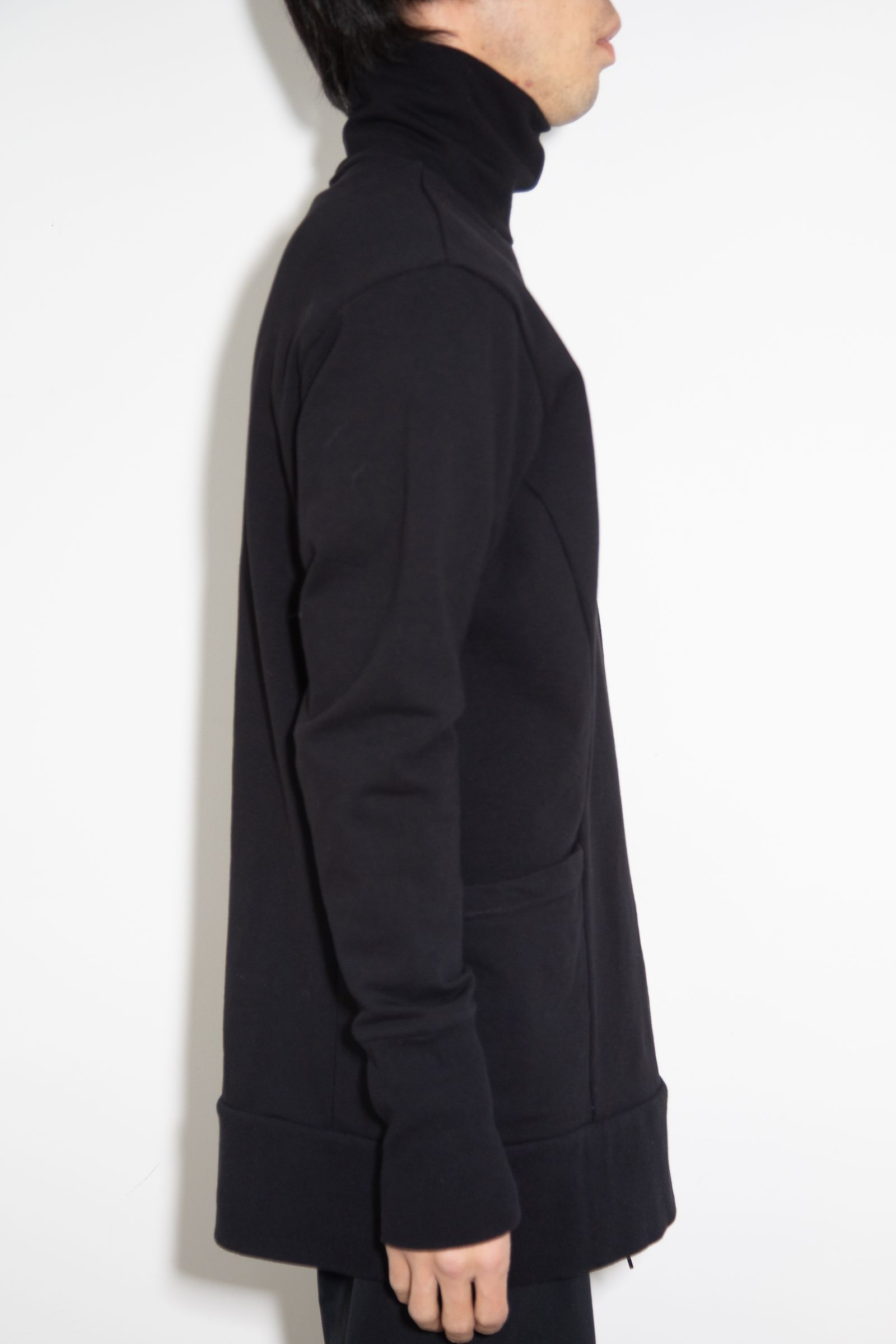 SIDE POCKET JERSEY / ブラック