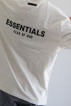 21SS BACK LOGO S/S TEE / ライトオートミール
