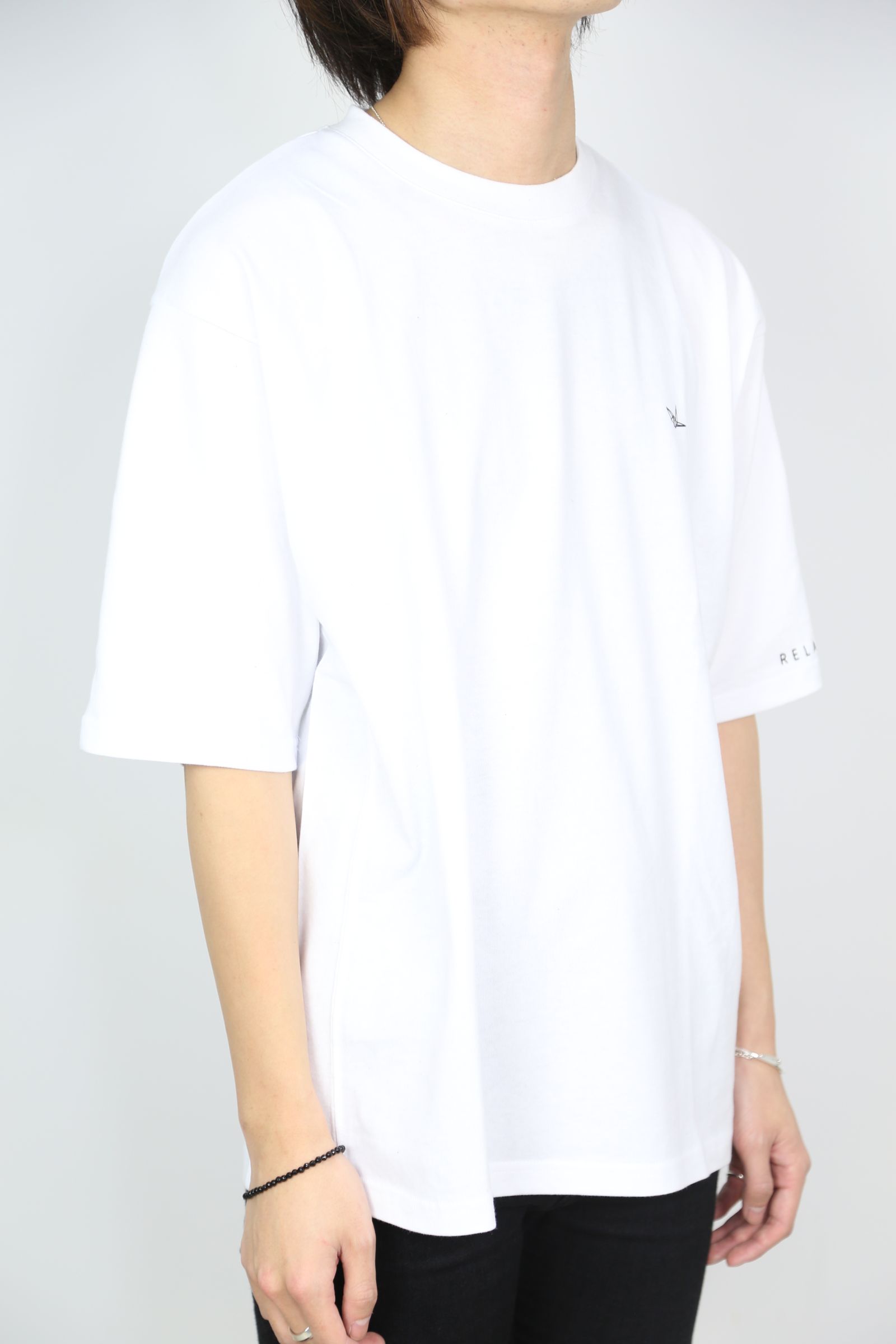 バックプリントビッグTシャツ / ホワイト