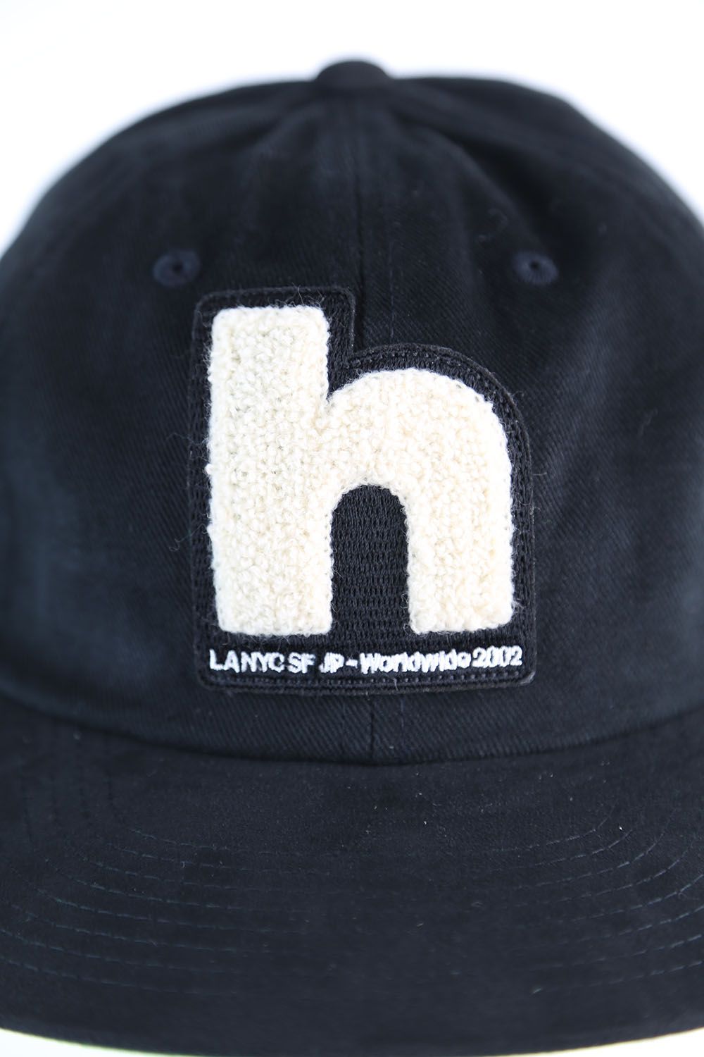 HUF - CHENILLE PATCH 6-PANEL HAT / ブラック | Tempt