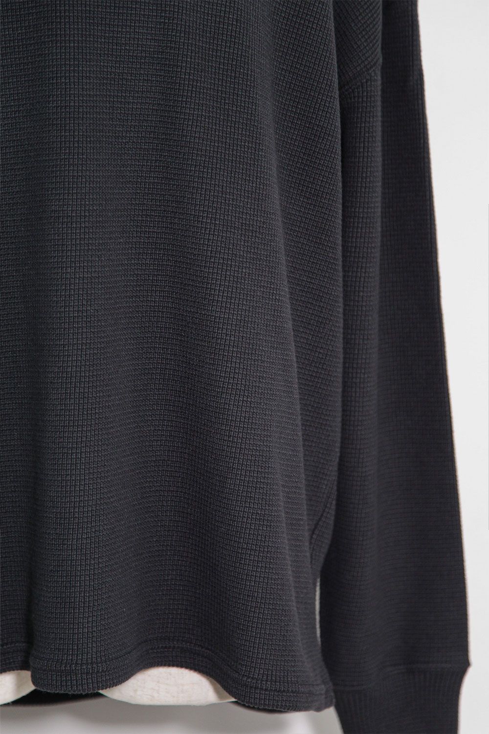 リブニットオーバーサイズトップ / Rib Knit Over Size Top / ダークグレー / ag-10093-2