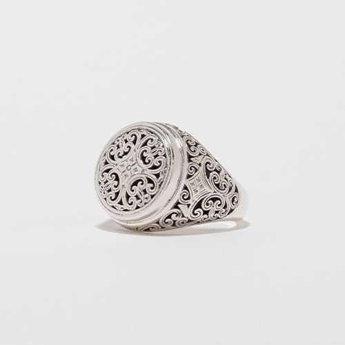 Mediterranean Round Shape Ring / GR013