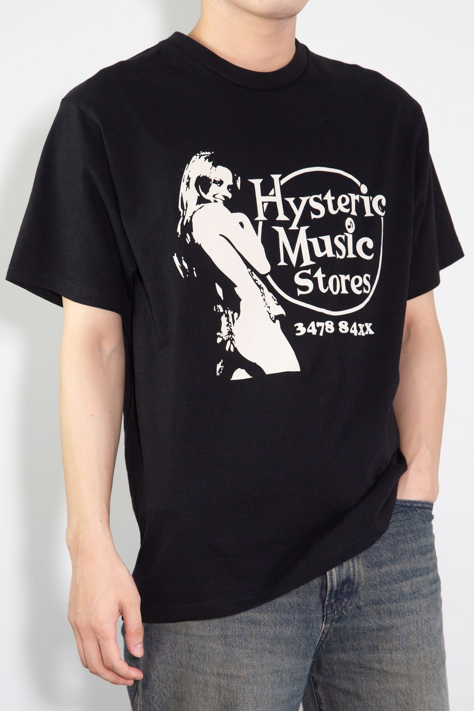 MUSIC STORES Tシャツ / ブラック