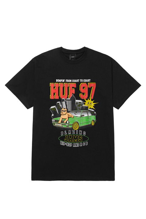 HUF ハフ Tシャツ サイズM ゴールデンサイズ バックプリント 