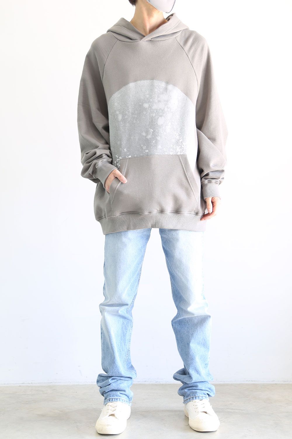 フーディートップ / HOODIE TOP / グレー