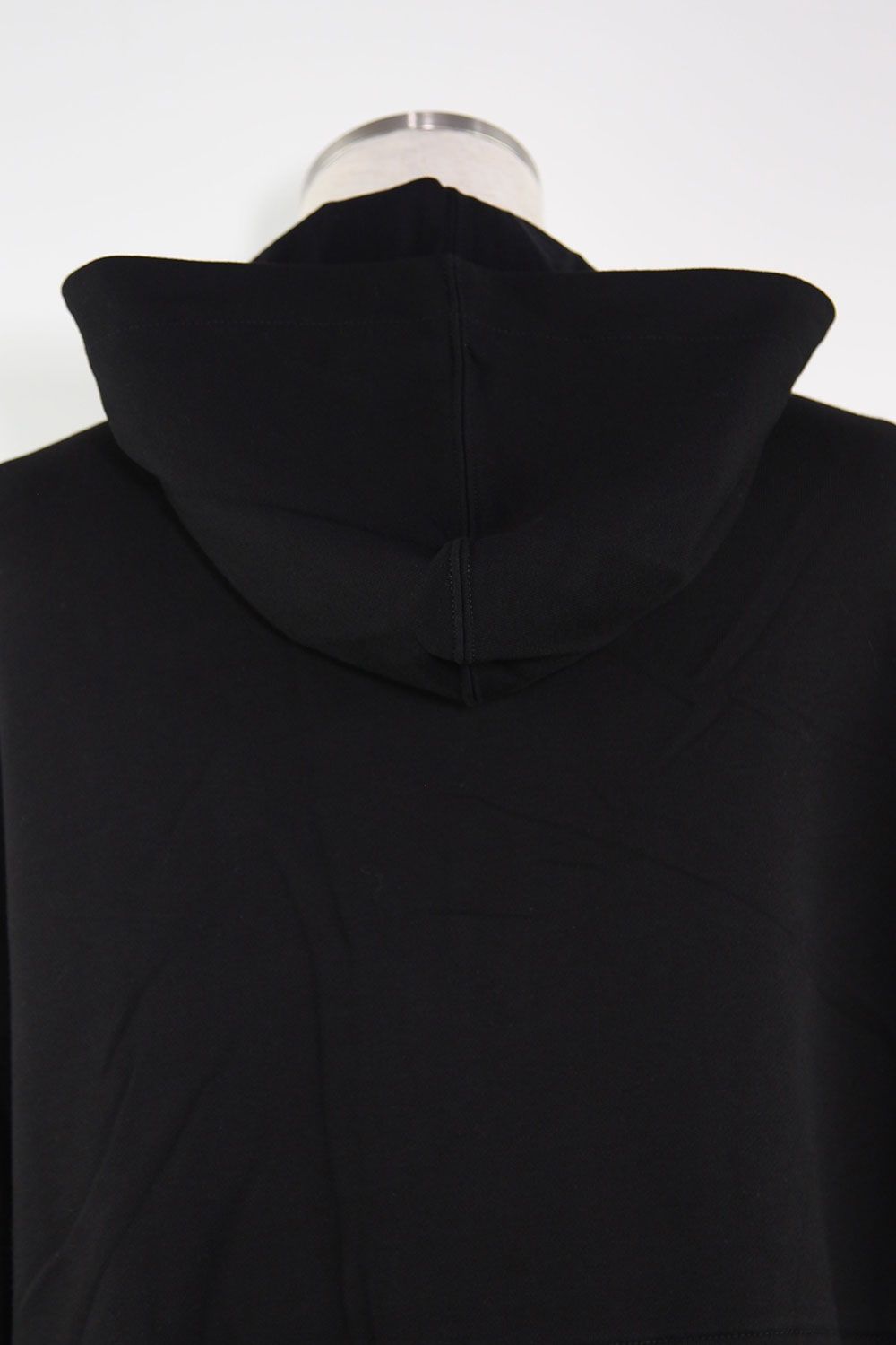 スウェットドルマンジップフーディ / Sweat Dolman Zip Hoodie / ブラック