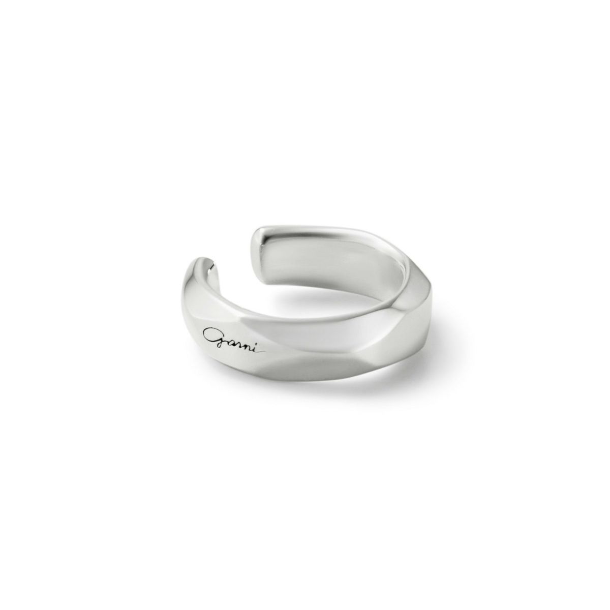 Crockery Ring Ear Cuff - SILVER