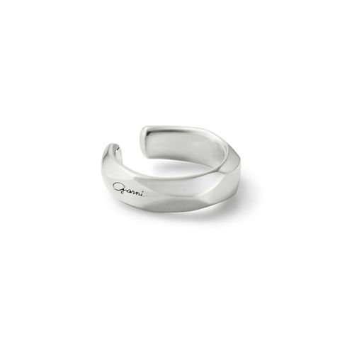 Crockery Ring Ear Cuff - SILVER