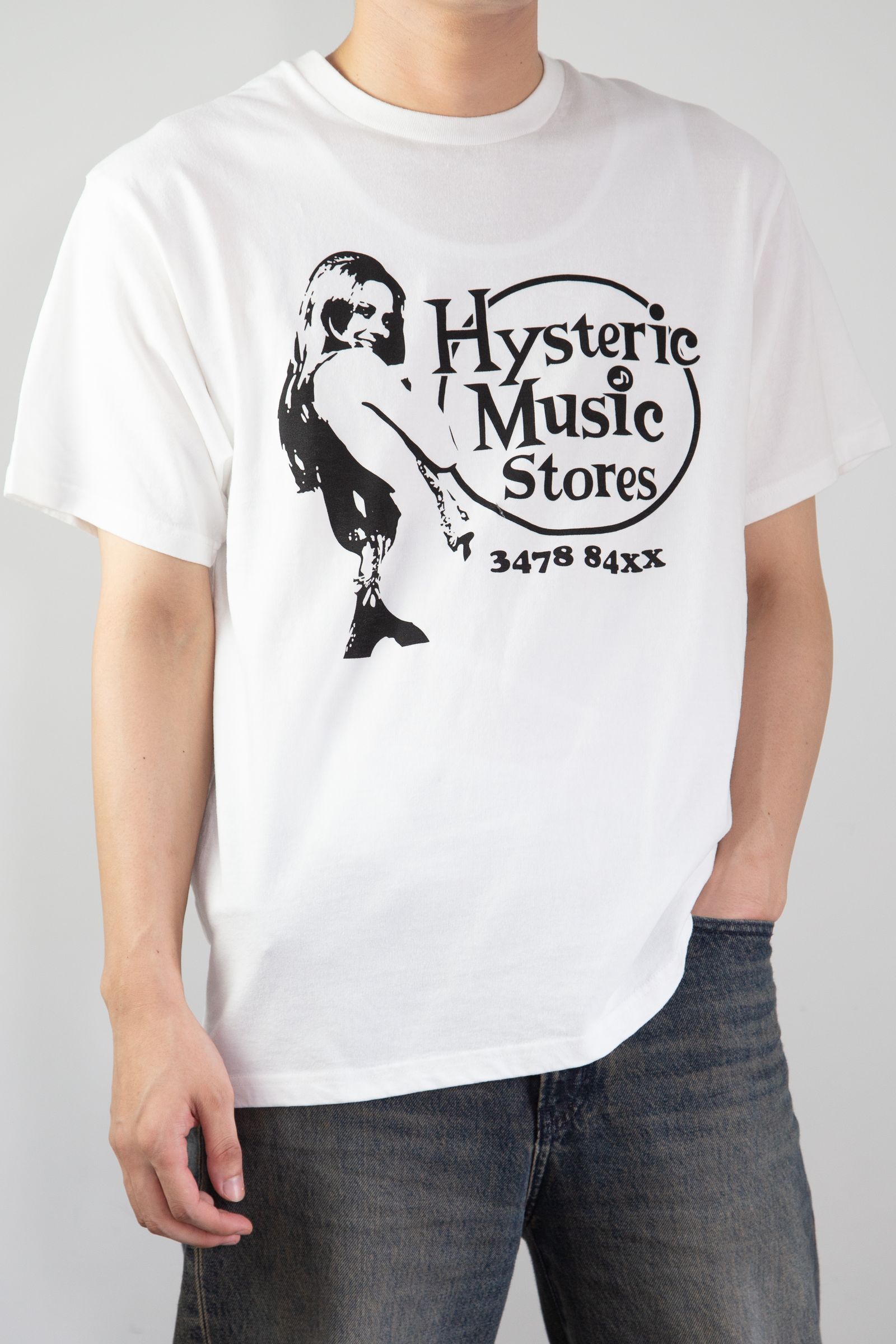 MUSIC STORES Tシャツ / ホワイト