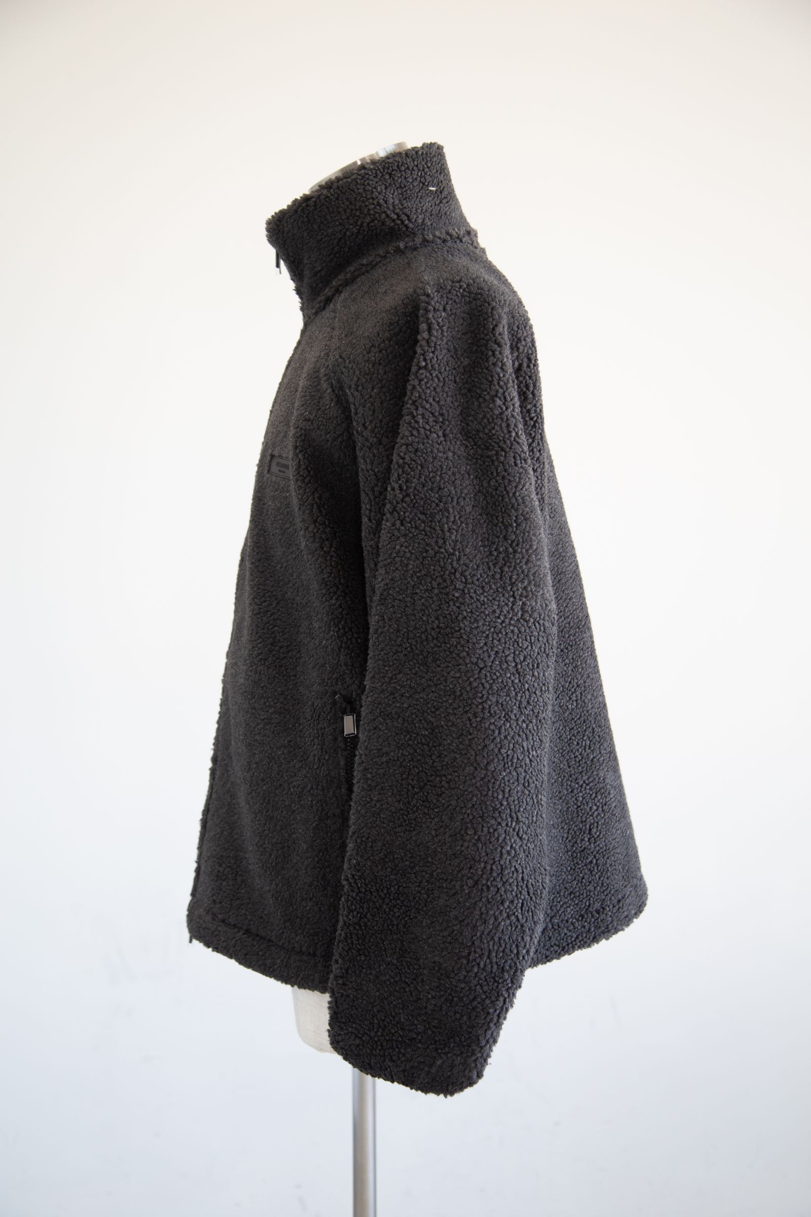22FW FLEECE FULL ZIP JACKET / アイアン