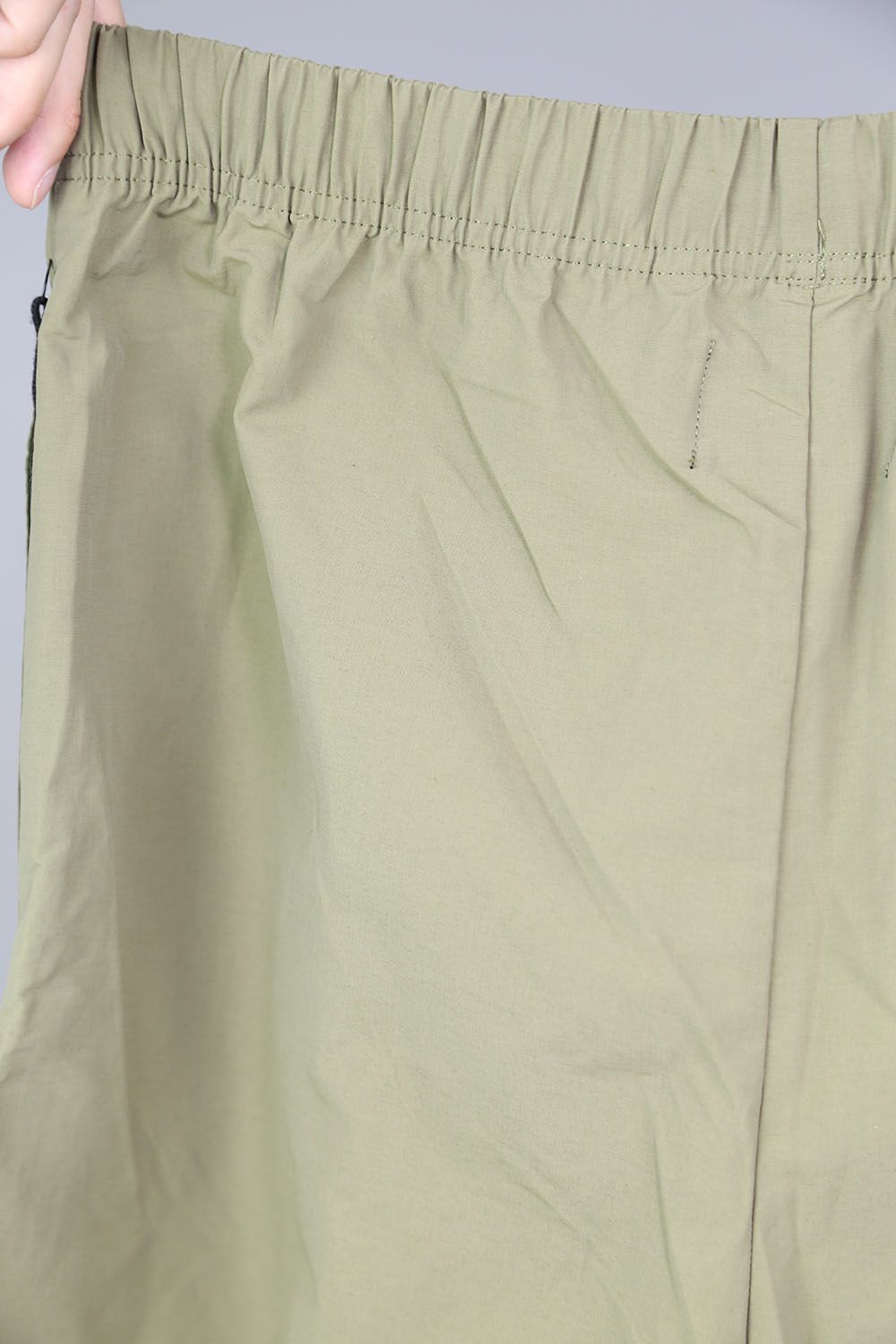 NYLON COTTON PANTS / カーキ