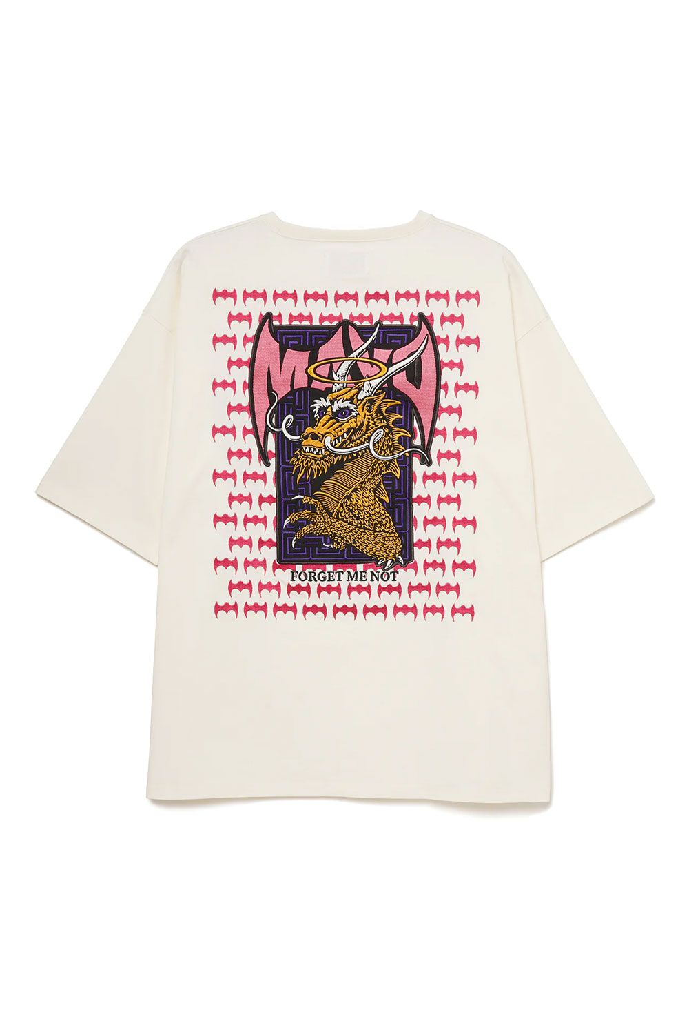 MAYO - MAYO Dragon Embroidery Short Sleeve Tee / ホワイト | Tempt