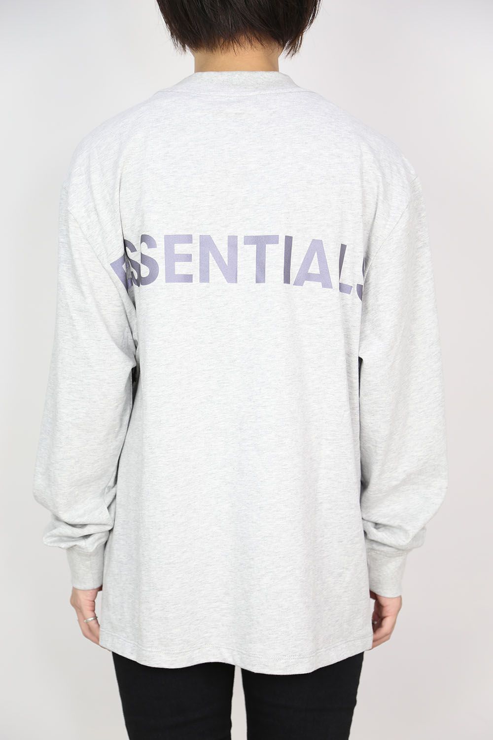 REFLECTOR LOGO L/S TEE / グレー