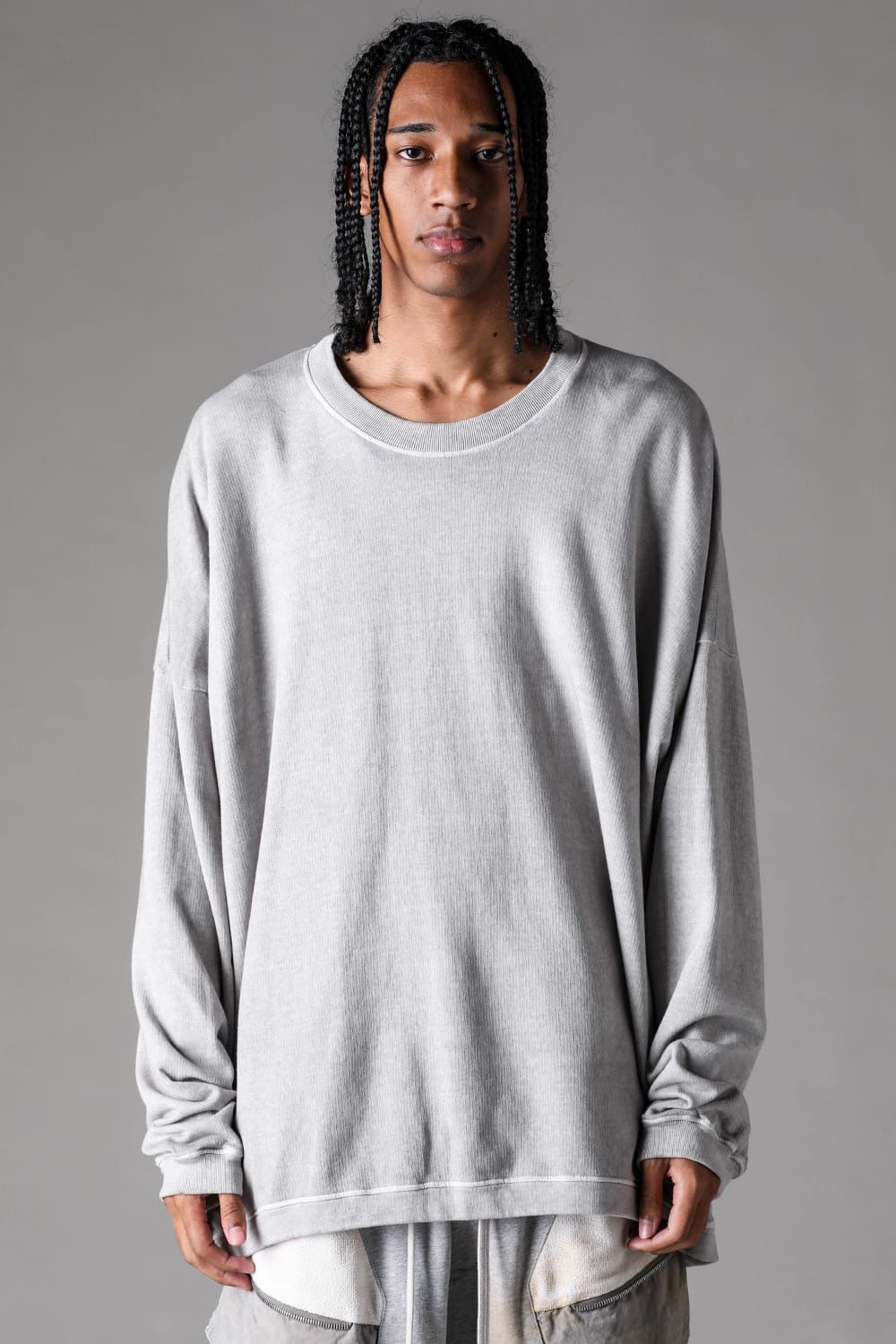Sumi Dyed Jumbo Pullover