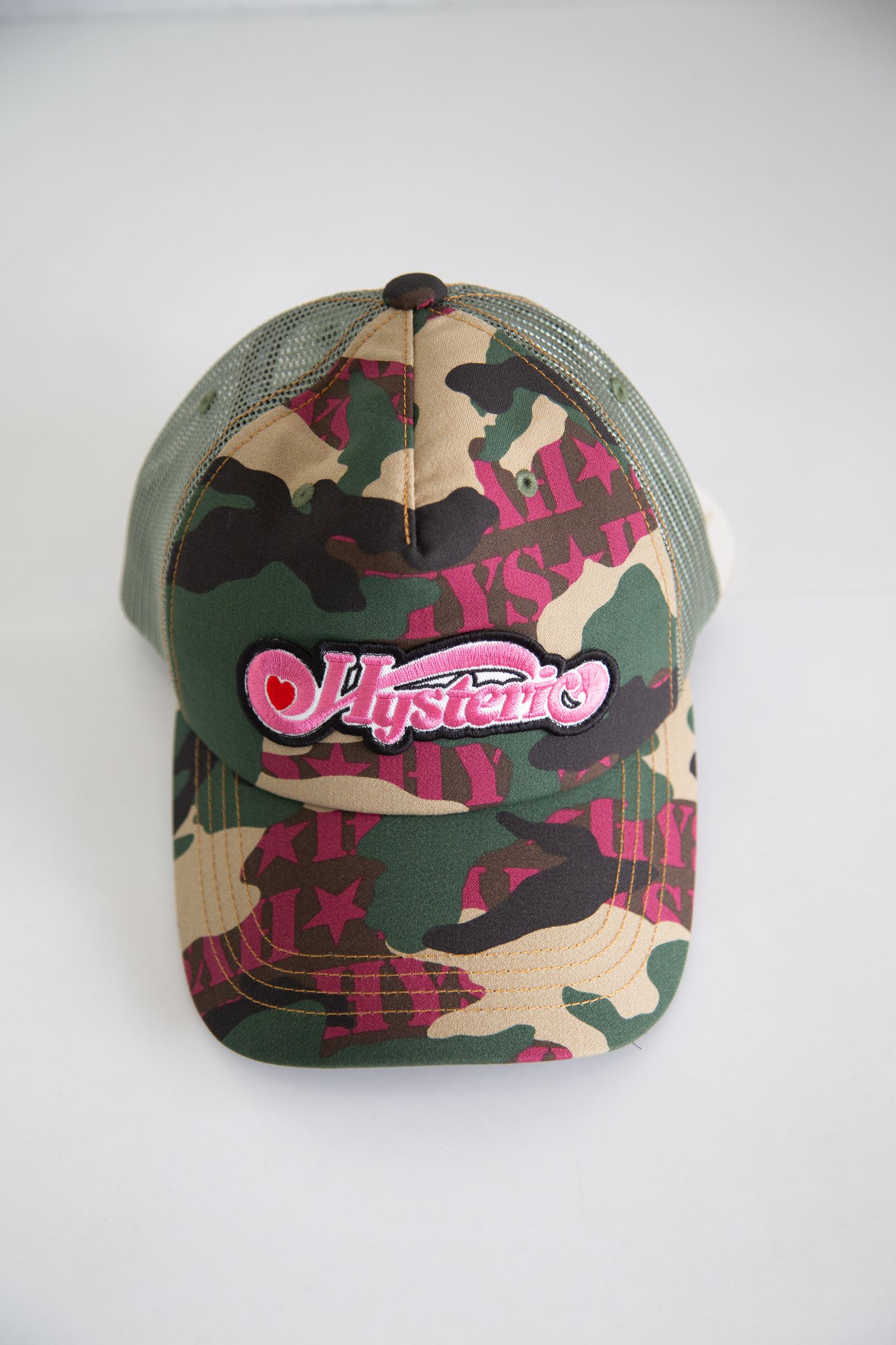 hysteric glamor WOODLAND HYSメッシュキャップ迷彩柄 HYSTERIC GLAMOUR - WOODLAND HYS メッシュキャップ | Tempt