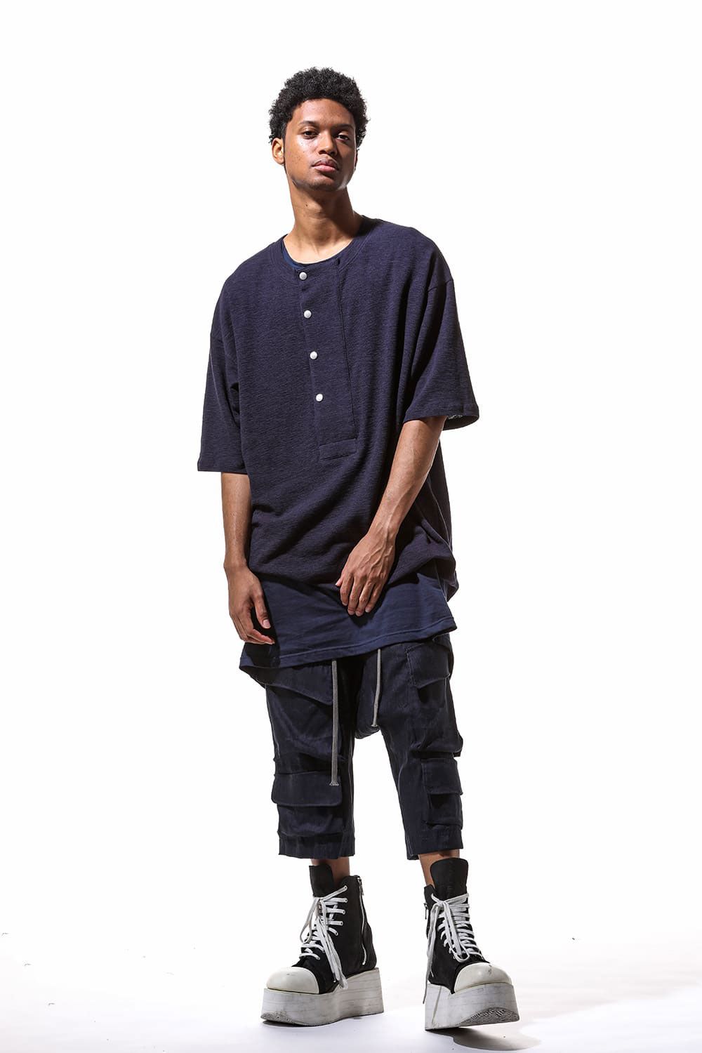 Military Sarouel Cropped / ブラック