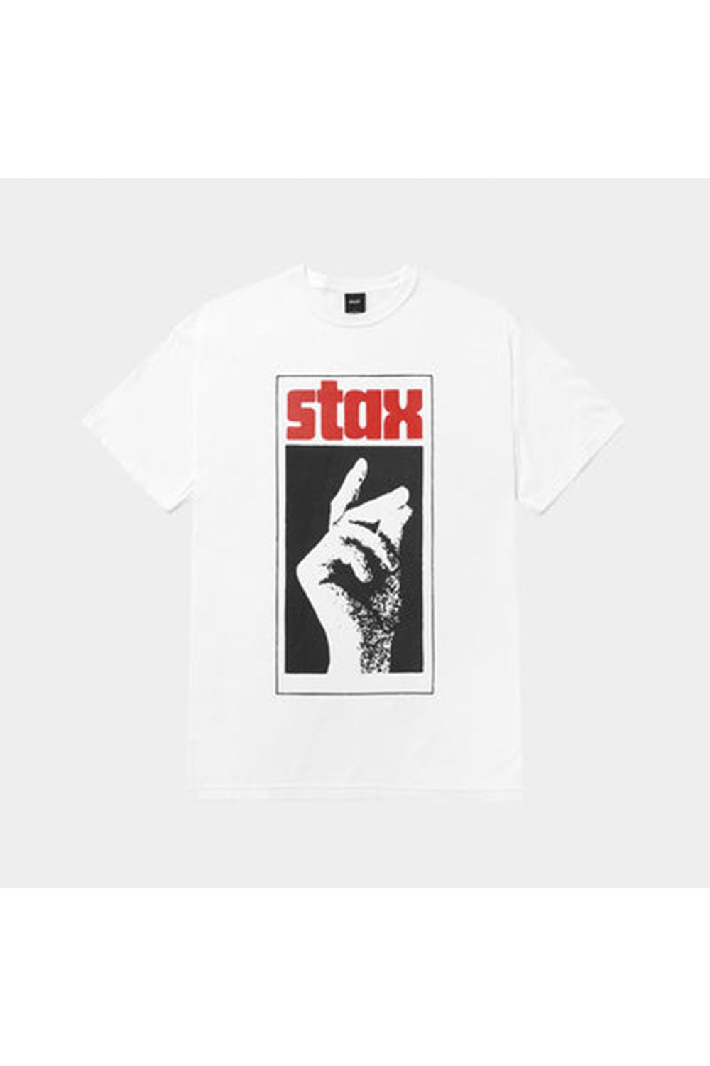HUF - [ラスト1点 サイズXL] HUF X STAX SNAP TEE / ホワイト