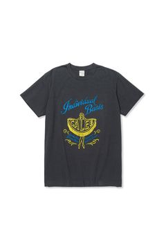 [ラスト1点 サイズM] STRETCH SYNDICATE RETRO GIAL TEE / チャコール