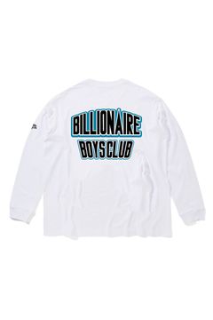 【BILLIONAIRE BOYS CLUB】EMBROIDERED LOGO COTTON L/S T-SHIRT_B / ホワイト