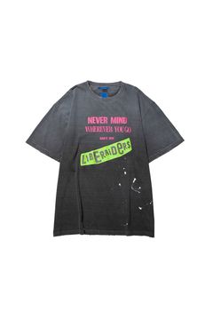 FADED PUNK LOGO TEE / ブラック