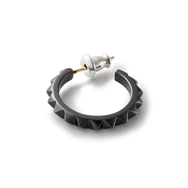 Multiple Studs Pierce - L / ブラック