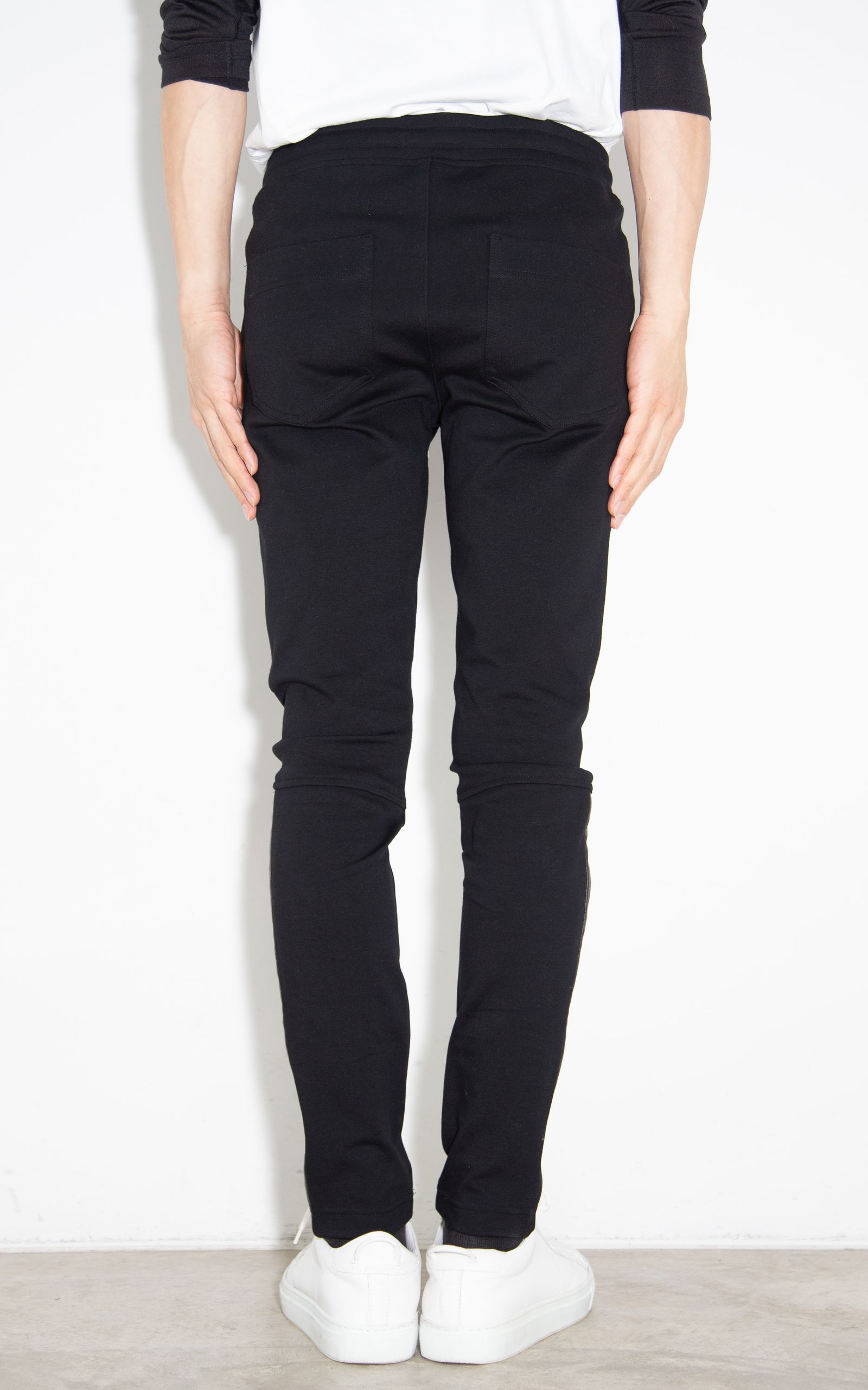 【人気継続商品】 Audio PANTS / ブラックレザーブラック